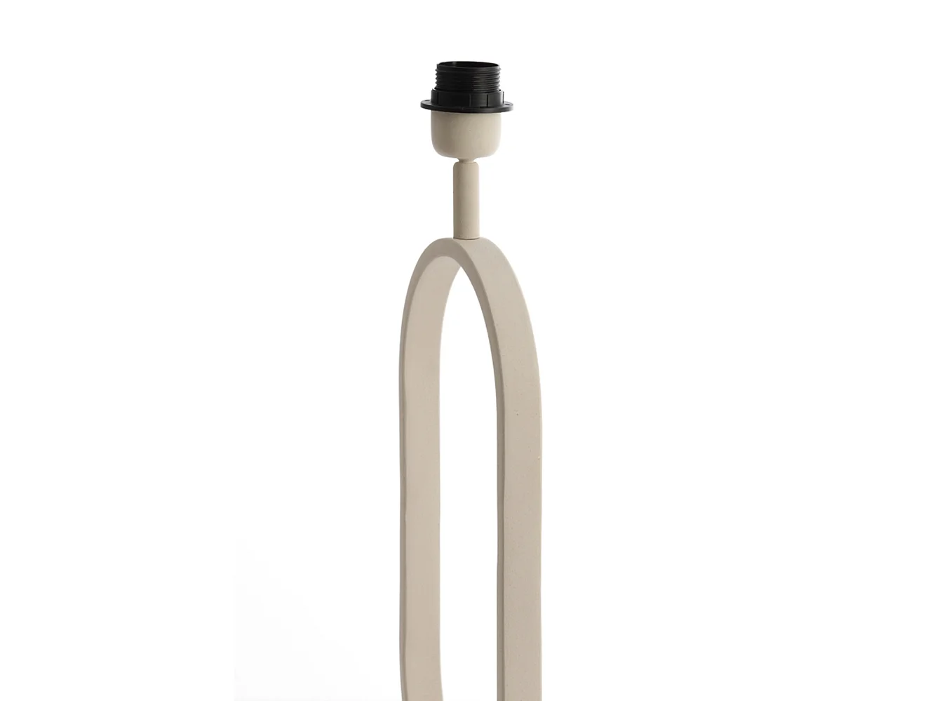 Pied de lampe JAMIRI - 20x10x45cm - Blanc