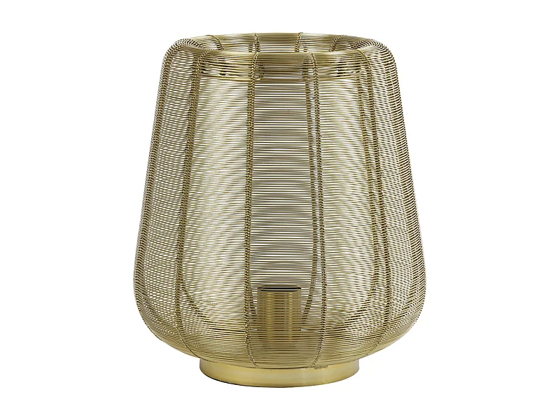 Tafellamp ADETA - Ø29x31.5cm - Goud