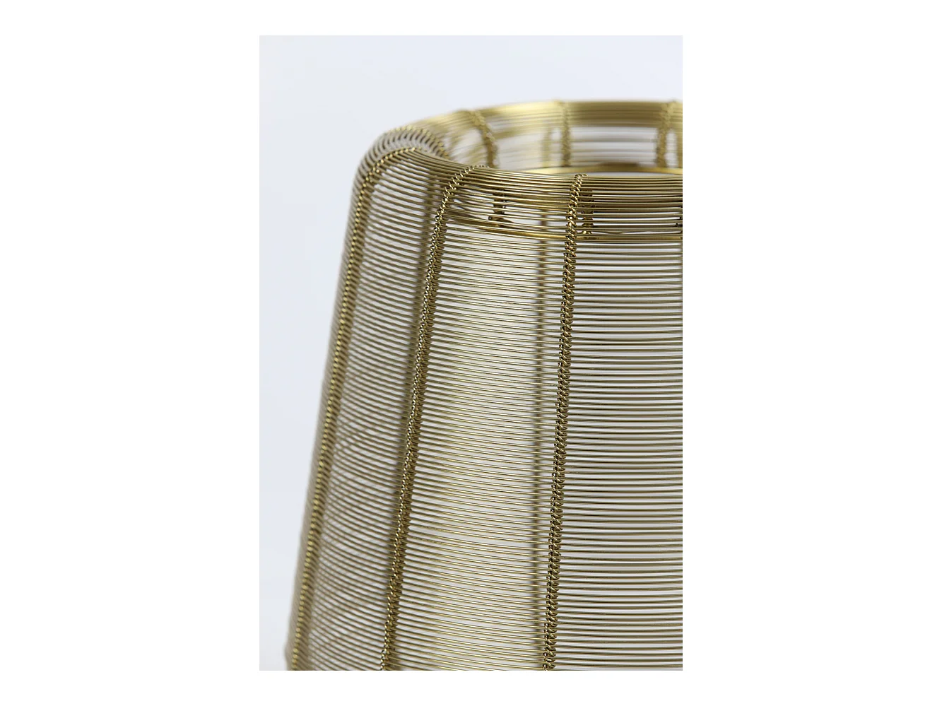 Lampe de table ADETA - Ø29x31,5cm - Doré