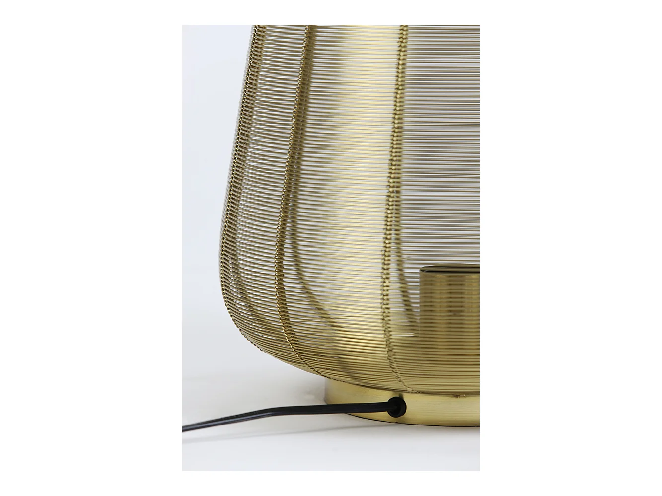 Lampe de table ADETA - Ø29x31,5cm - Doré