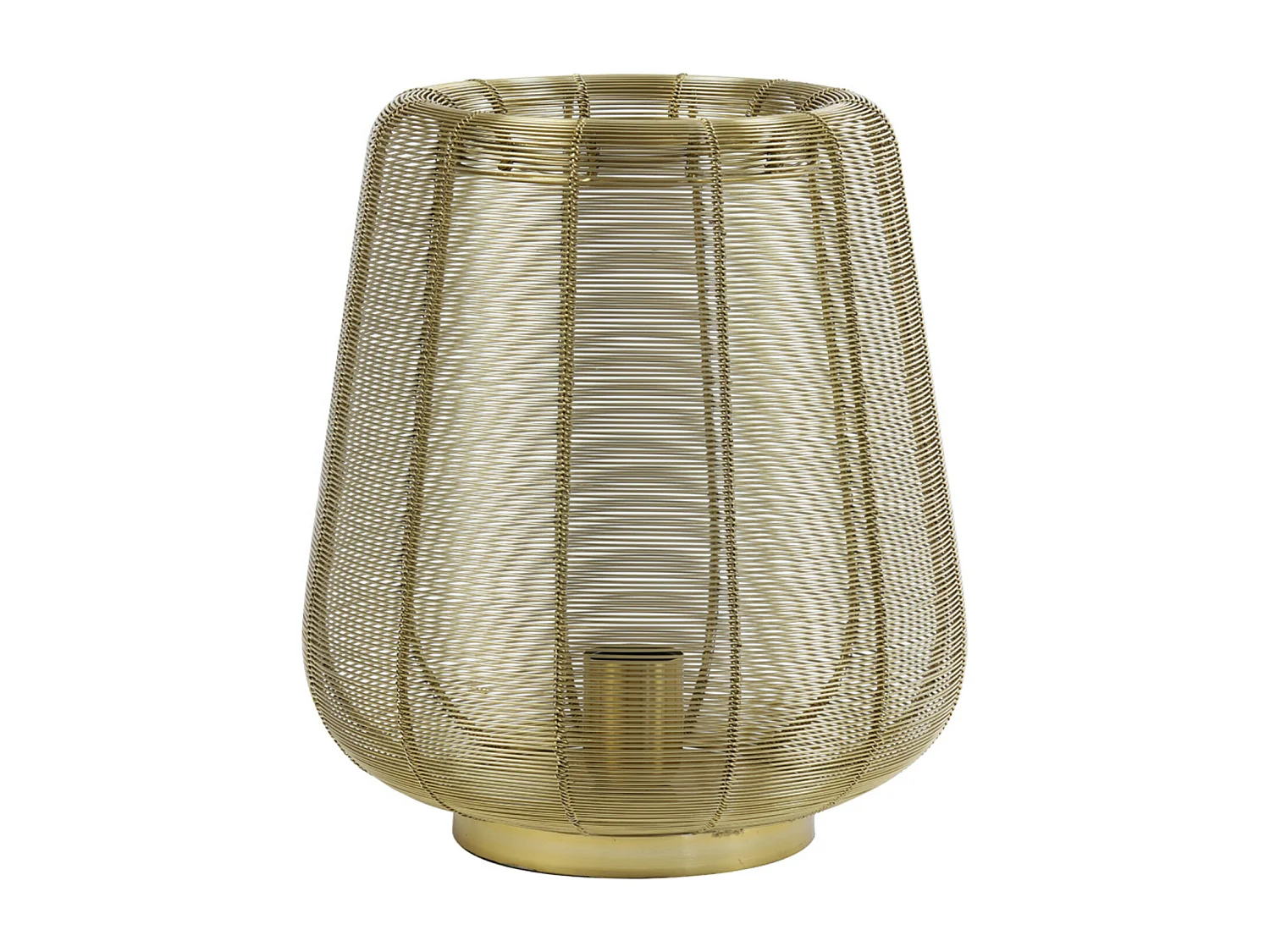 Lampe de table ADETA - Ø29x31,5cm - Doré