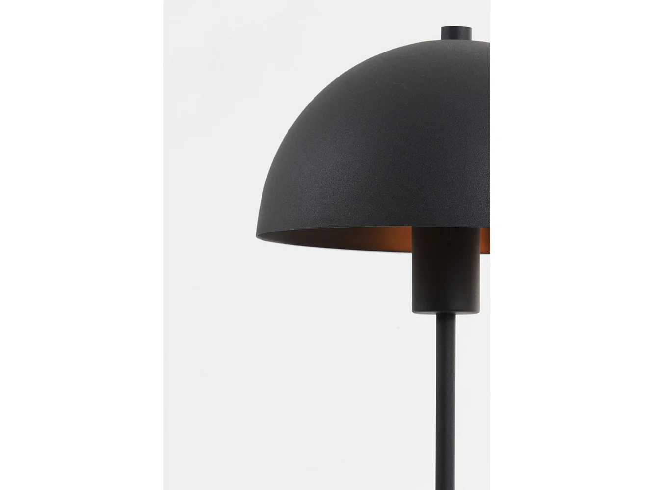 Lampe de table MEREL - 25x25x35cm - Noir