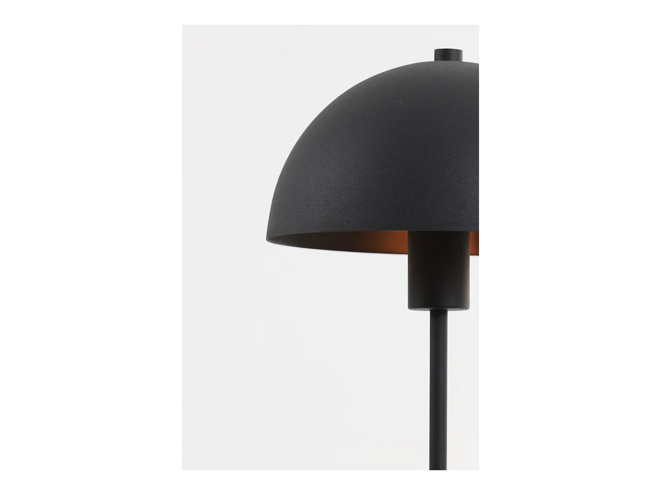 Tischlampe MEREL - 25x25x35cm - Schwarz