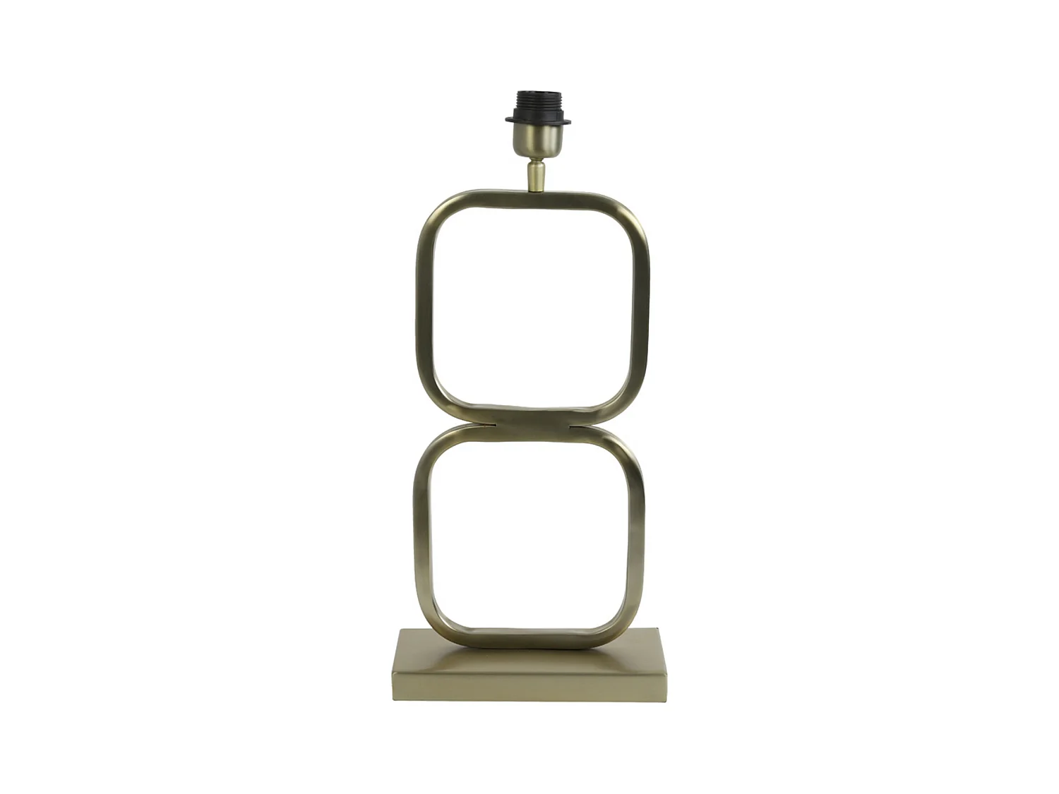 Pied de lampe LUTIKA - 23x11,5x46cm - Doré