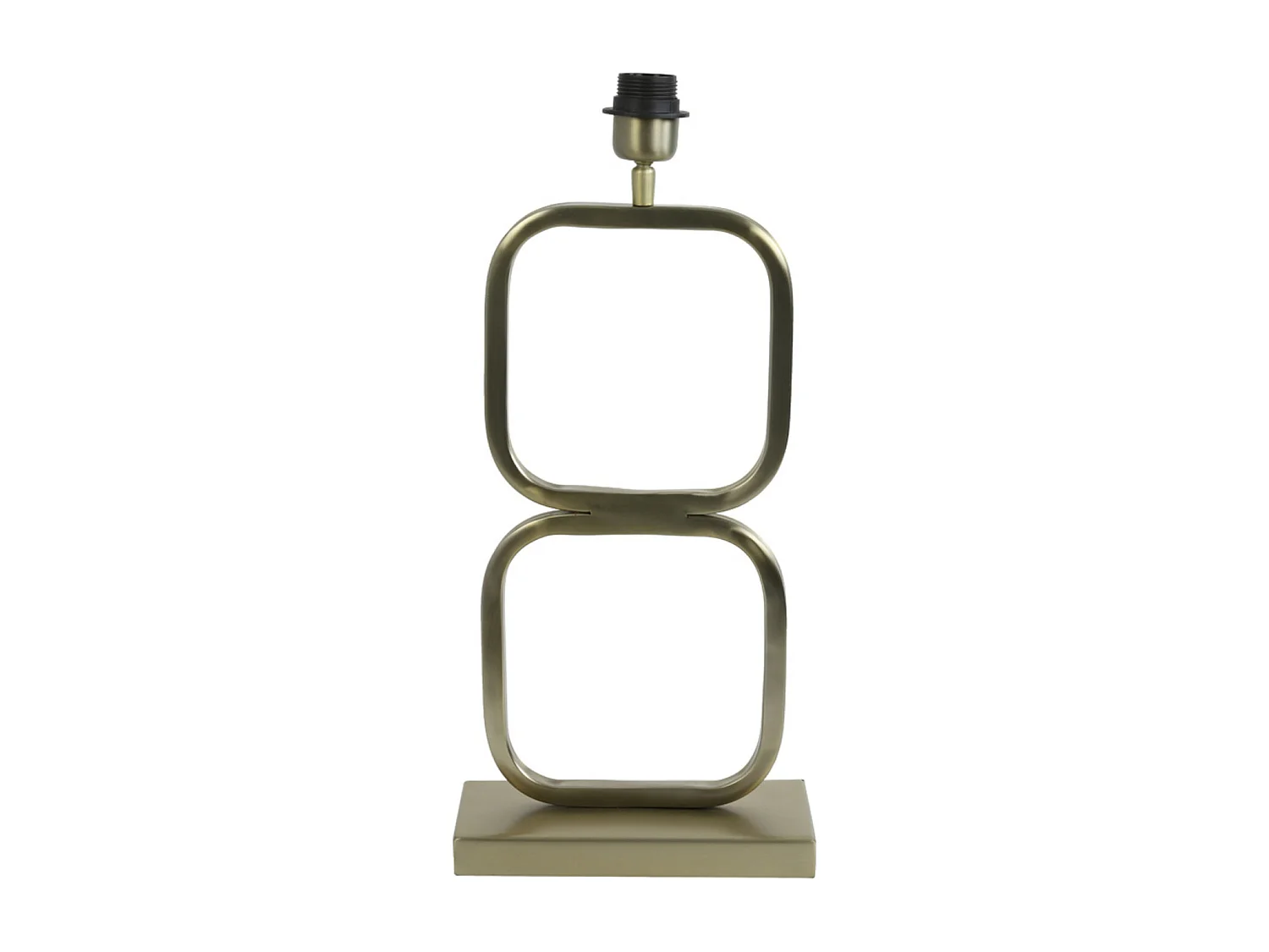 Pied de lampe LUTIKA - 23x11,5x46cm - Doré