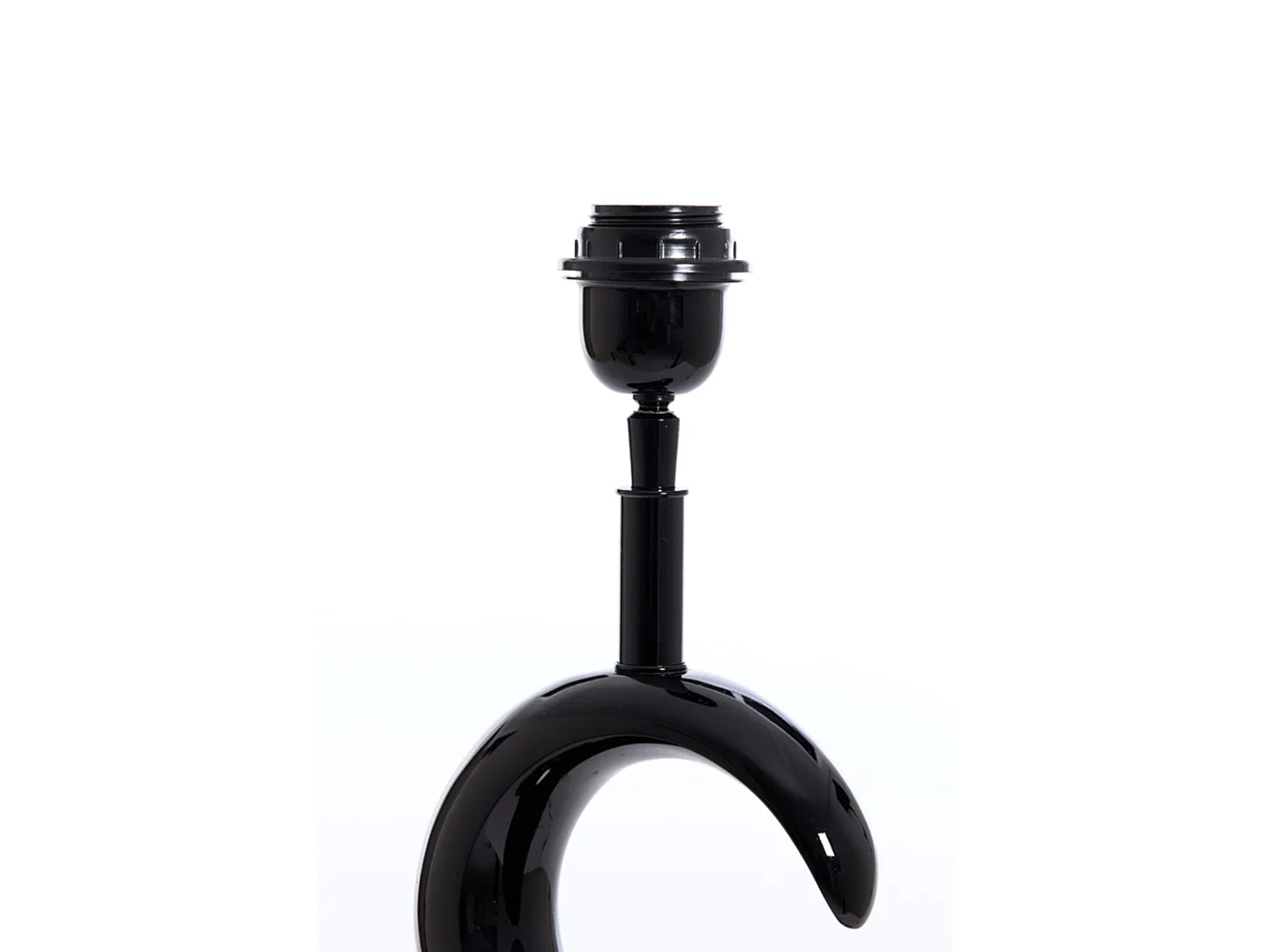 Pied de lampe MOON - 23x13x65cm - Noir