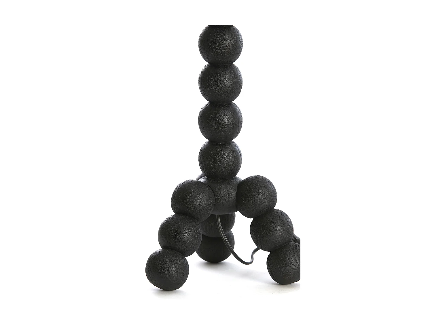 Pied de lampe VEGLIO - Ø20x50cm - Noir