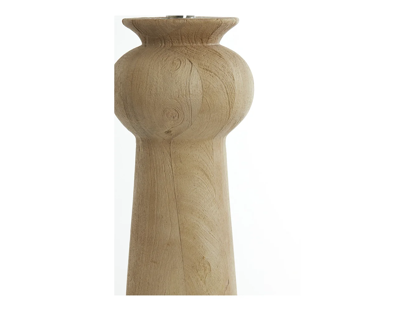 Lampvoet BAGLIO - Ø17x35cm - Bruin