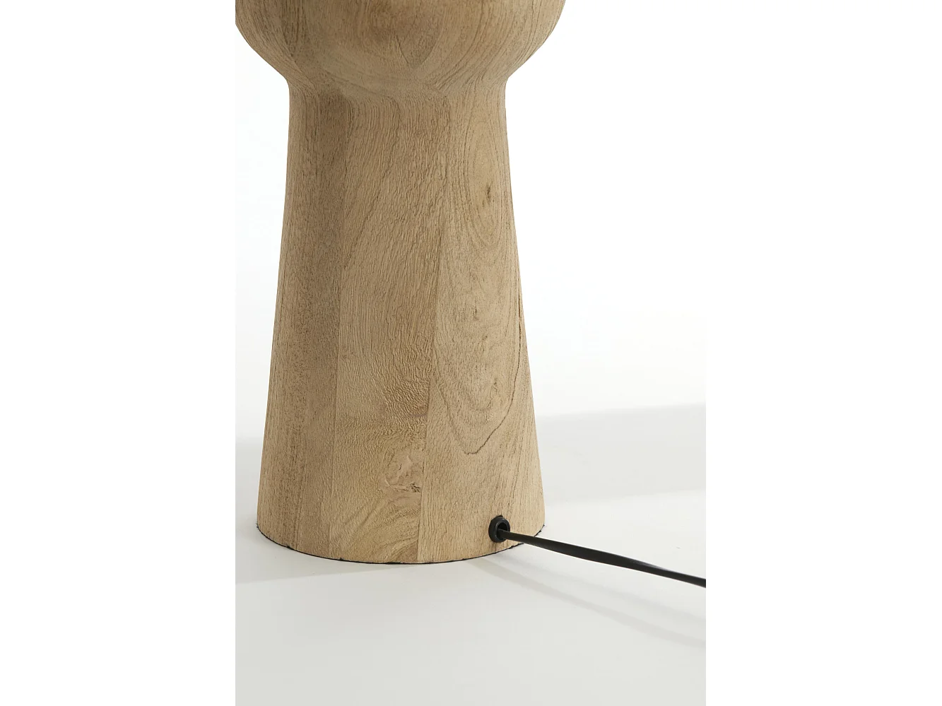 Pied de lampe BAGLIO - Ø17x35cm - Marron