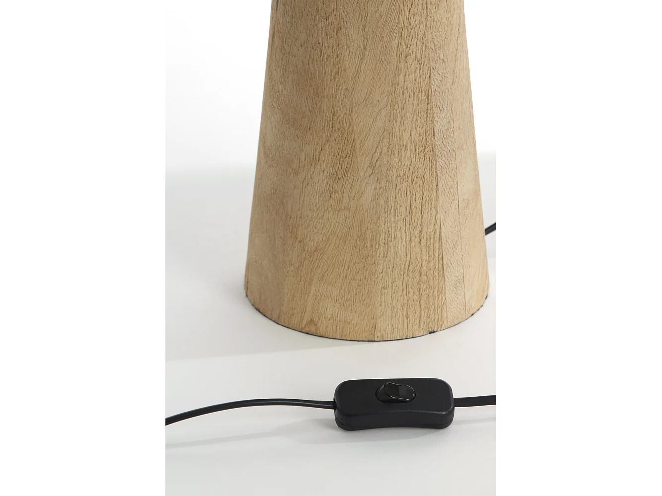 Pied de lampe BAGLIO - Ø17x35cm - Marron