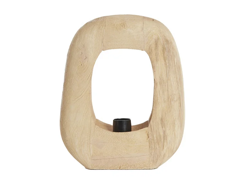 Lampe de table KELAFO - 24x8x30cm - Marron