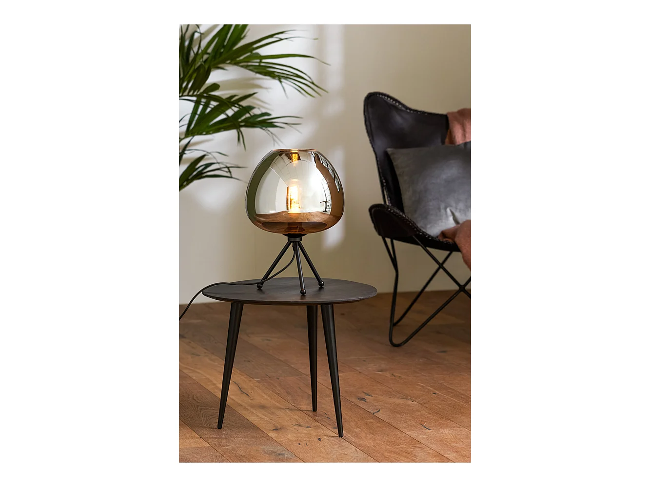 Tafellamp MAYSON - Ø30x43cm - Grijs