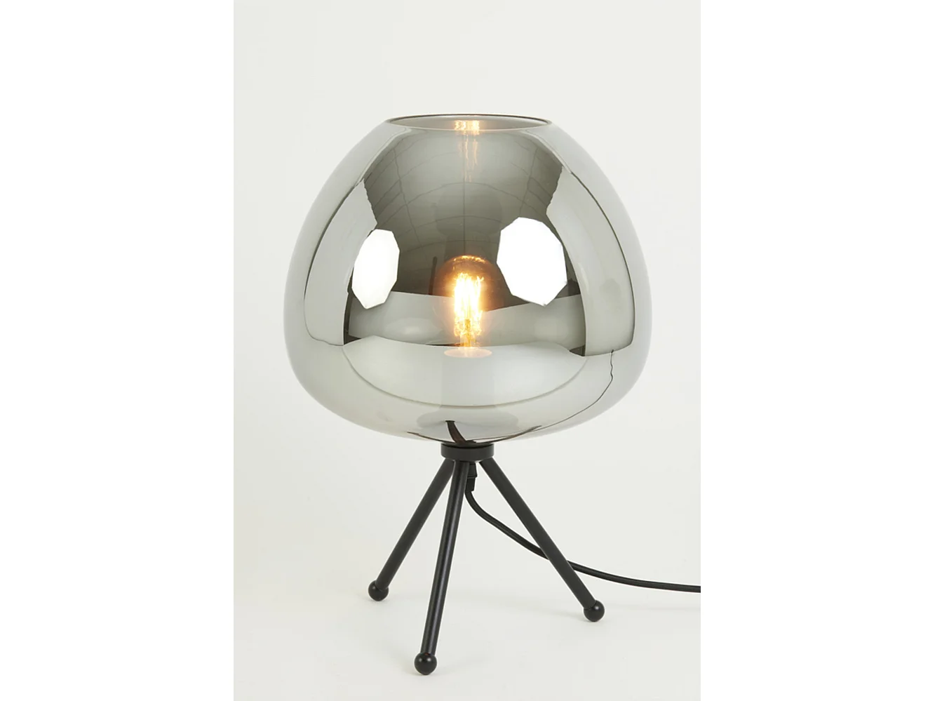 Tafellamp MAYSON - Ø30x43cm - Grijs