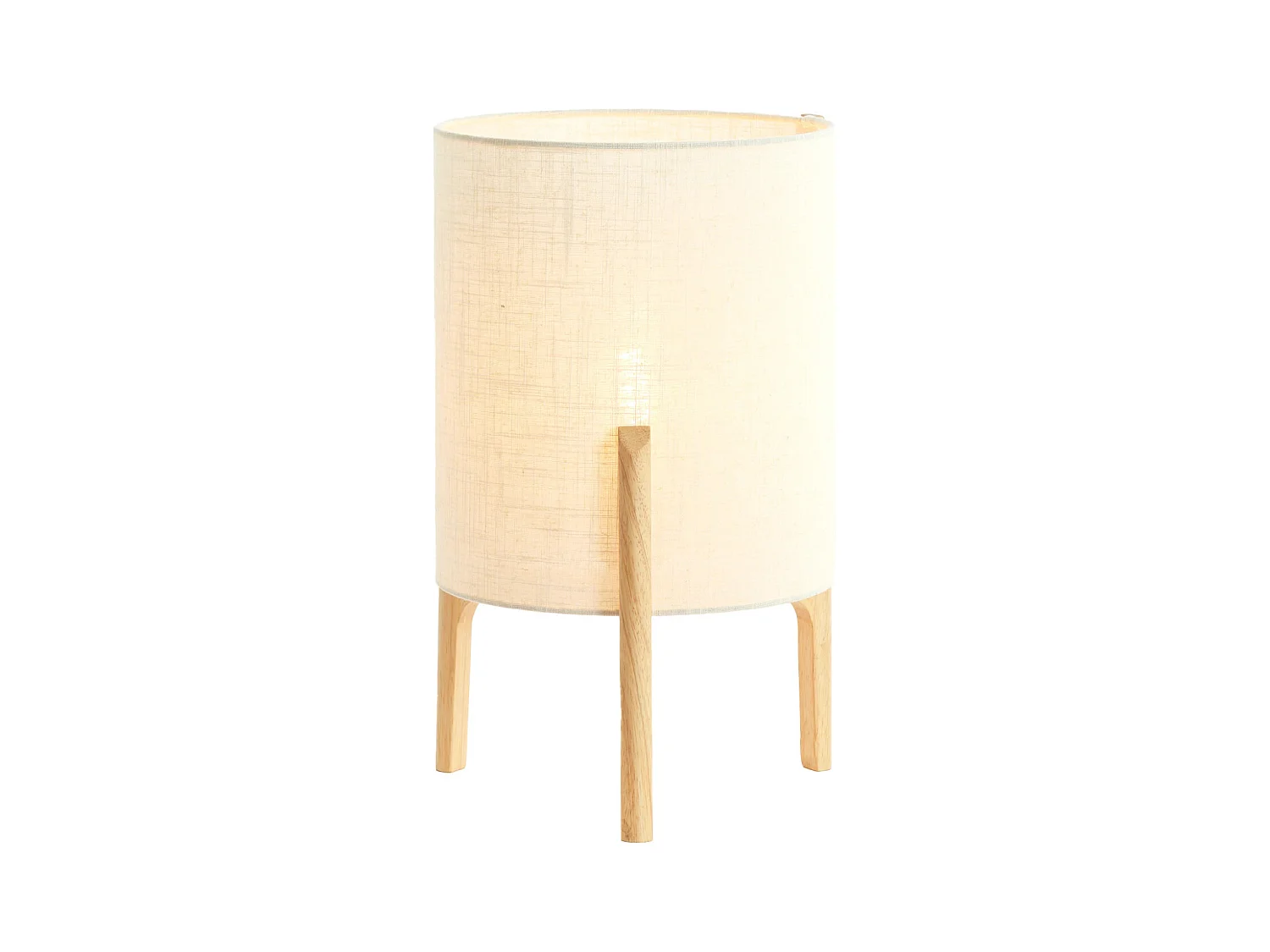 Lampe de table LITTO - Ø28x44cm - Marron