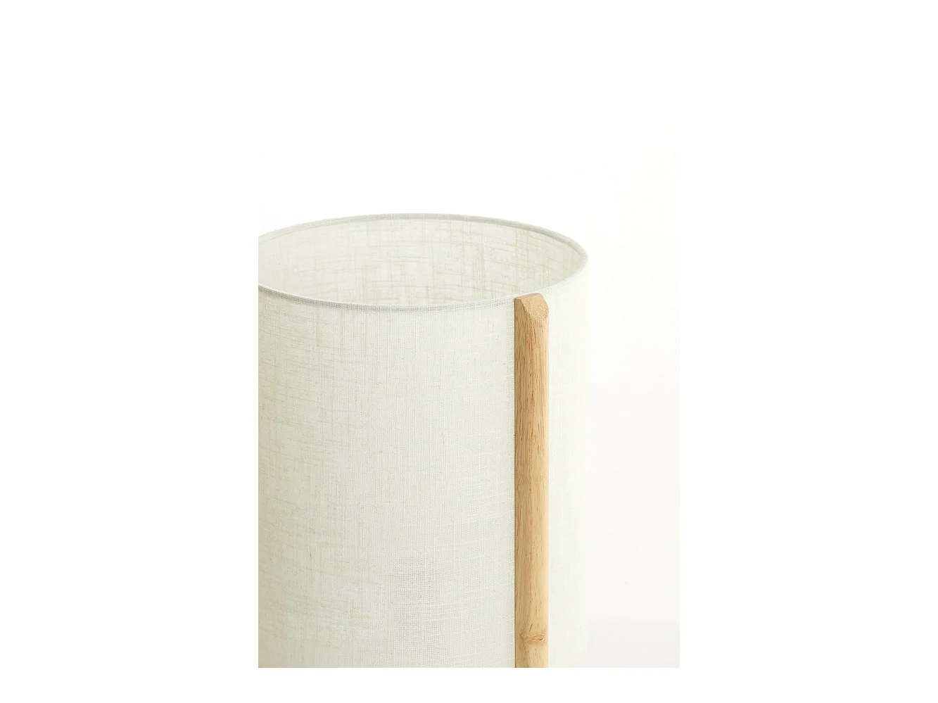 Lampe de table LITTO - Ø28x44cm - Marron