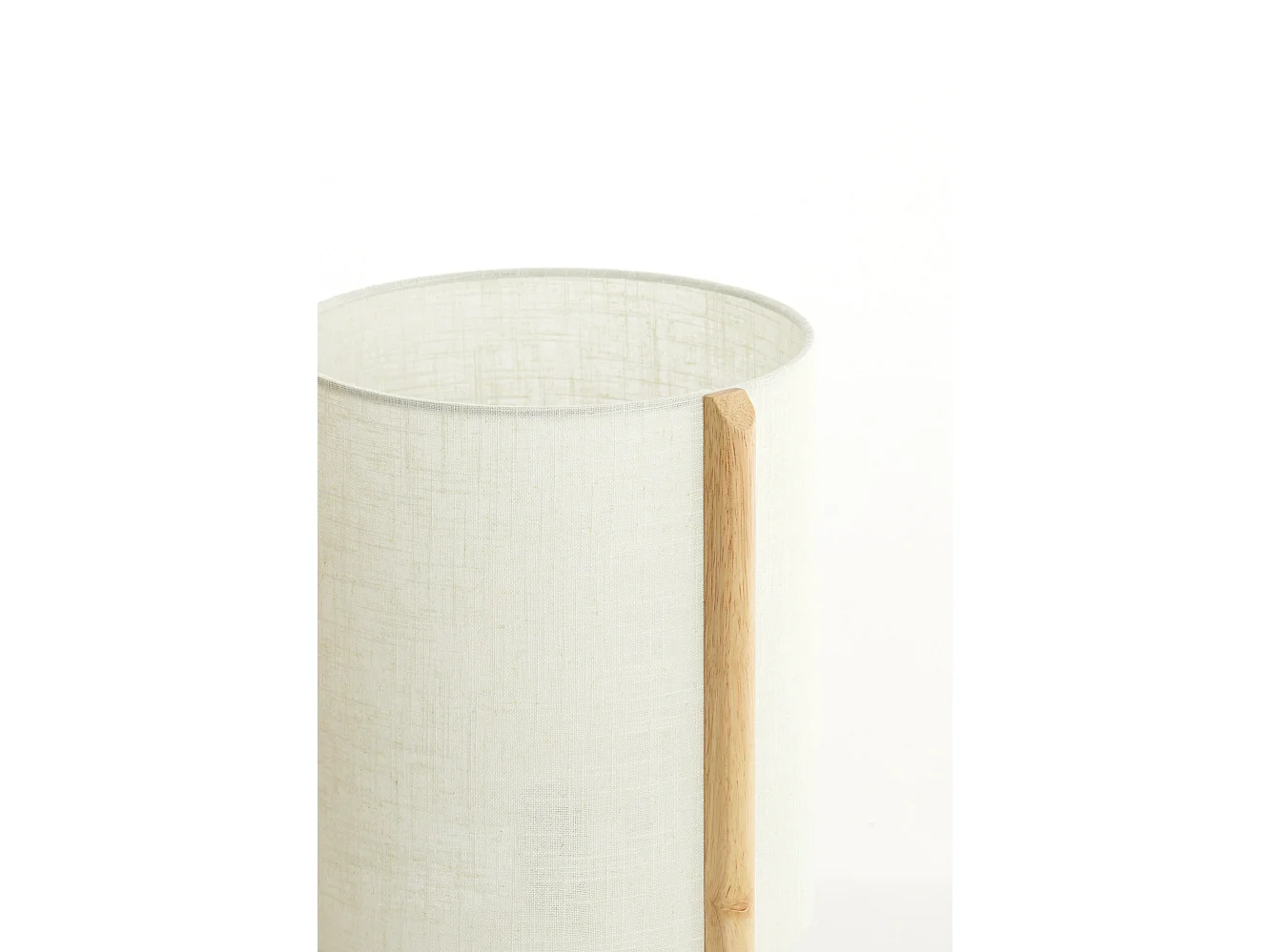 Lampe de table LITTO - Ø28x44cm - Marron