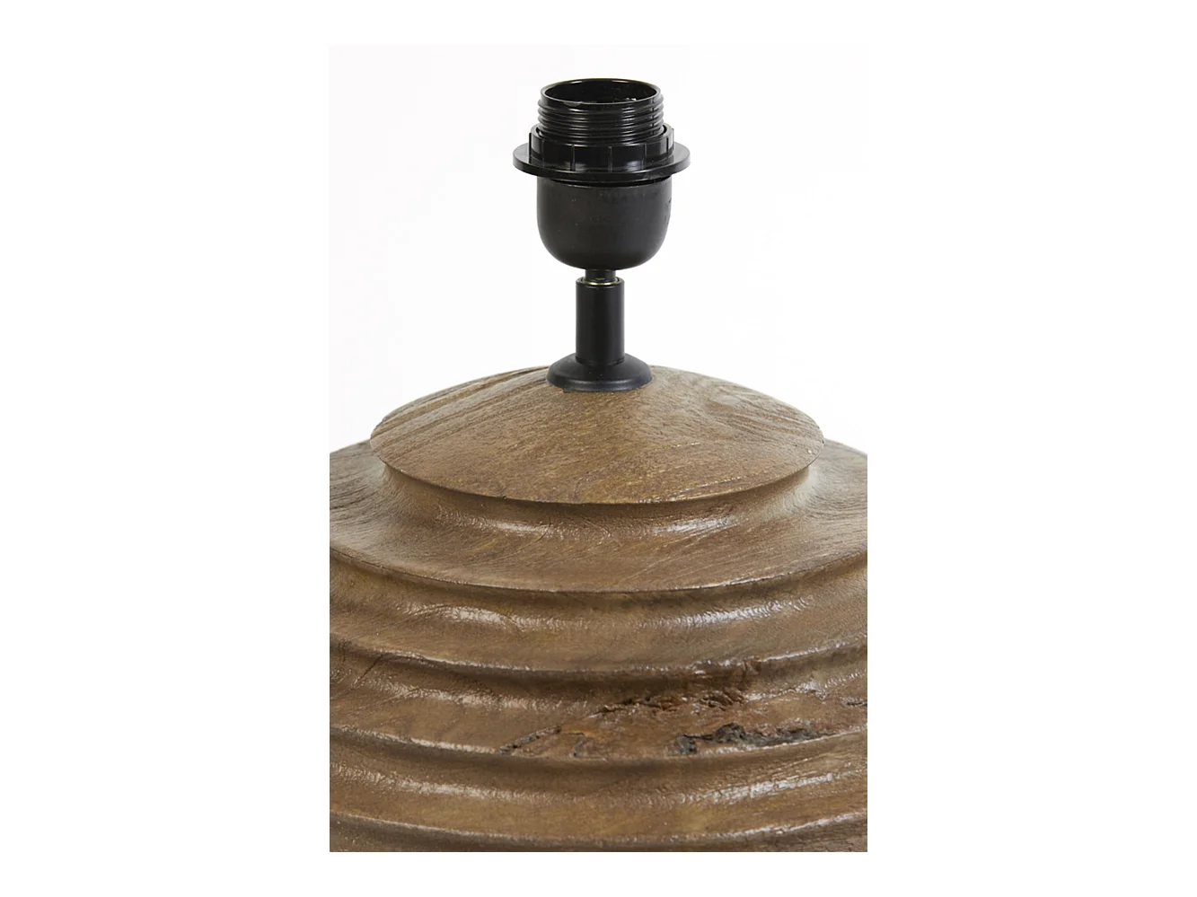 Pied de lampe RENZO - Ø29x38cm - Marron