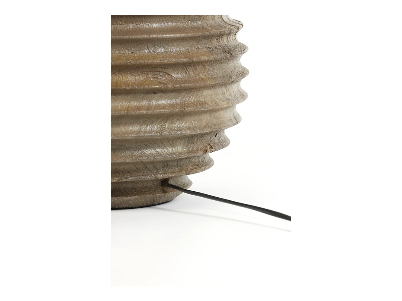 Pied de lampe RENZO - Ø29x38cm - Marron