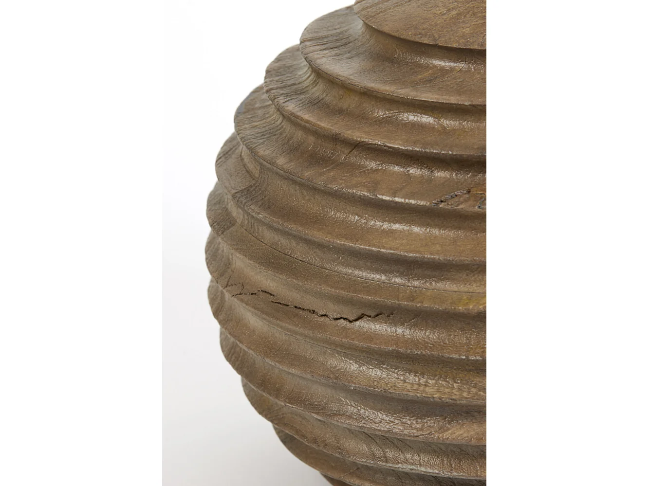 Pied de lampe RENZO - Ø29x38cm - Marron