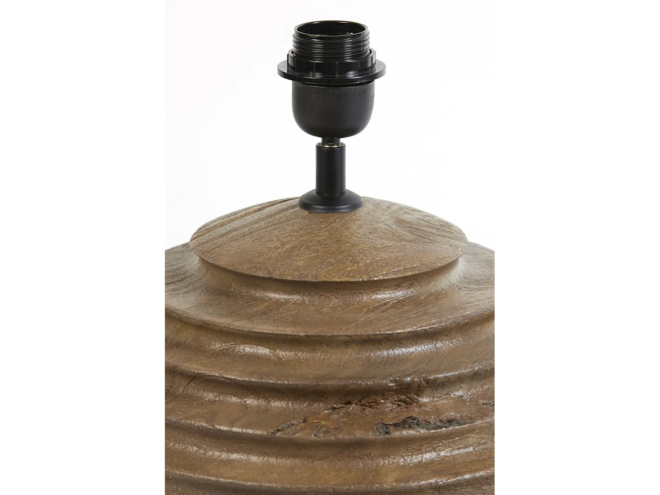 Pied de lampe RENZO - Ø29x38cm - Marron