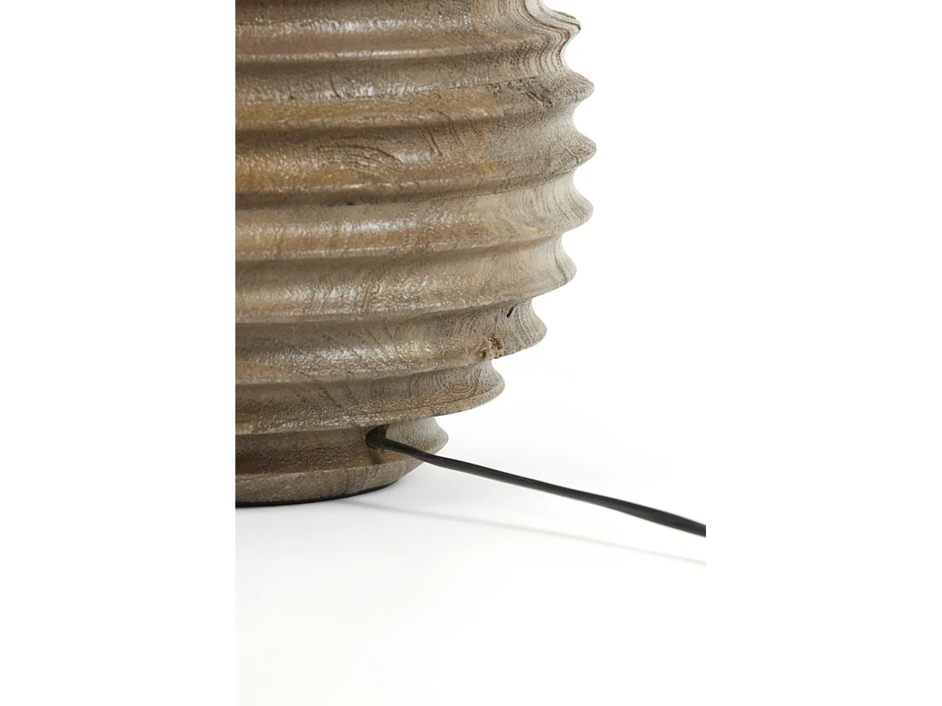 Pied de lampe RENZO - Ø29x38cm - Marron