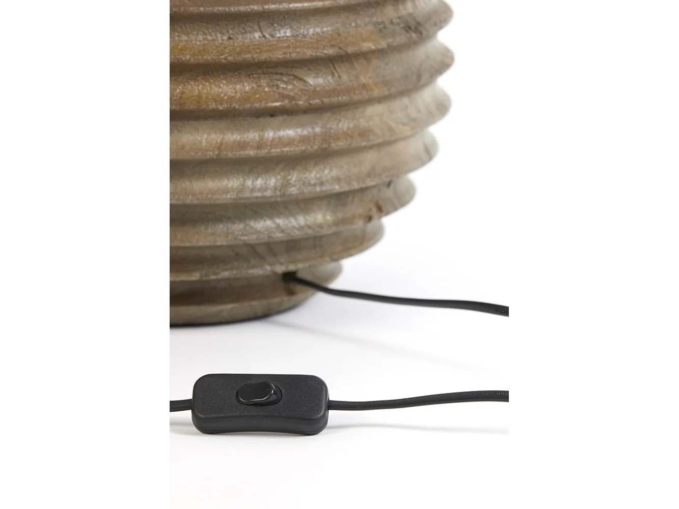 Pied de lampe RENZO - Ø29x38cm - Marron