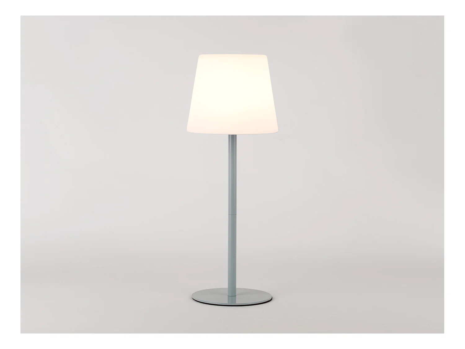 Tischlampe für den Außenbereich - Zartes Blau