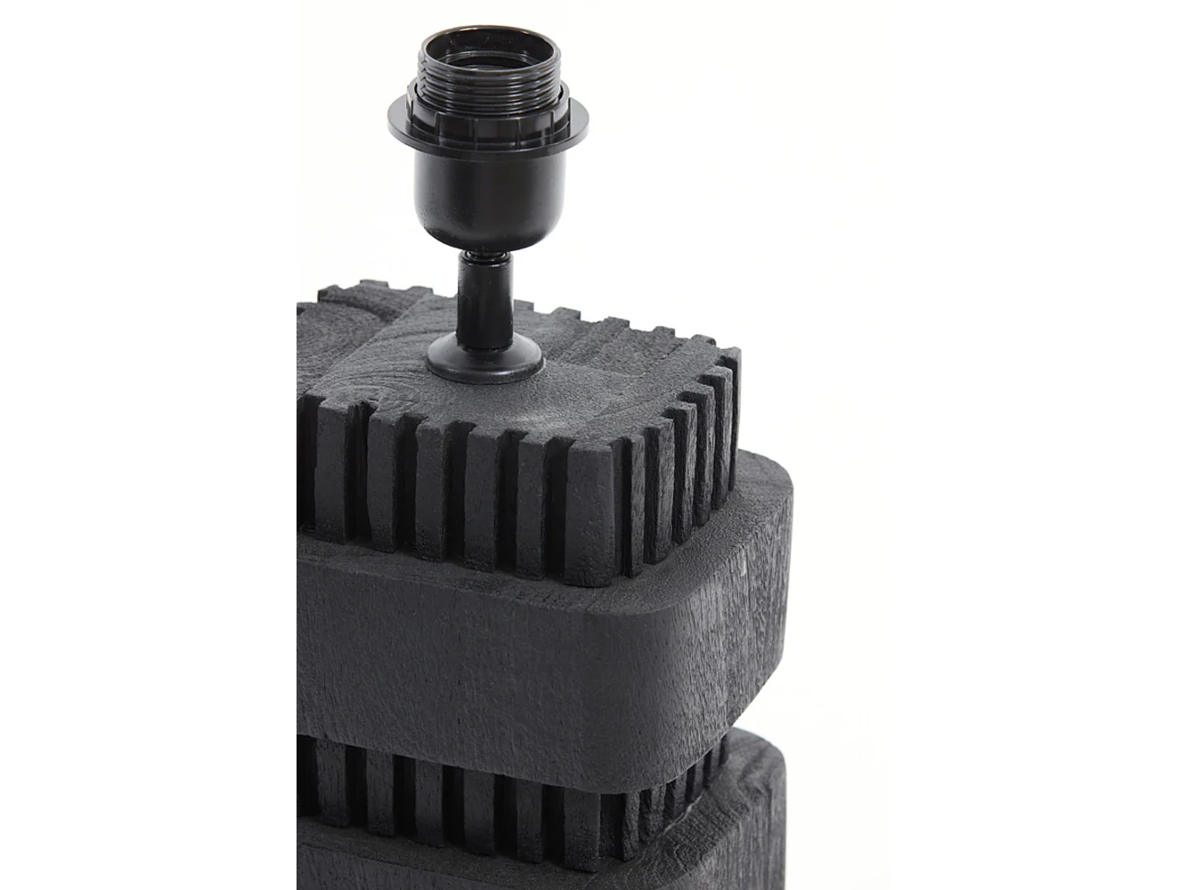 Lampvoet SAKURA - 17x13x37cm - Zwart