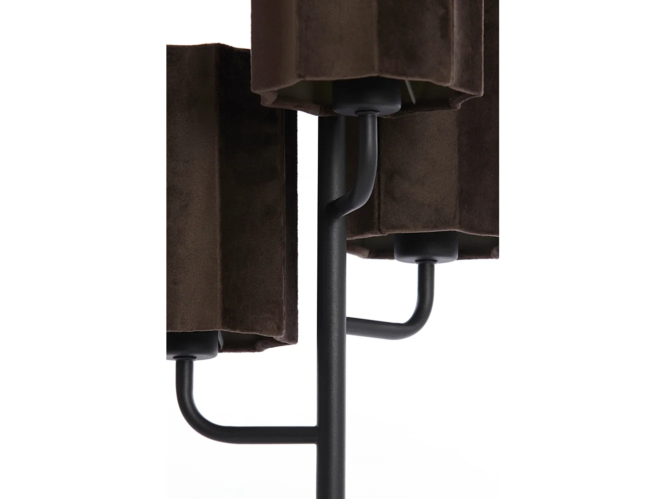 Lampe de table EDISA - Ø34x61cm - Marron