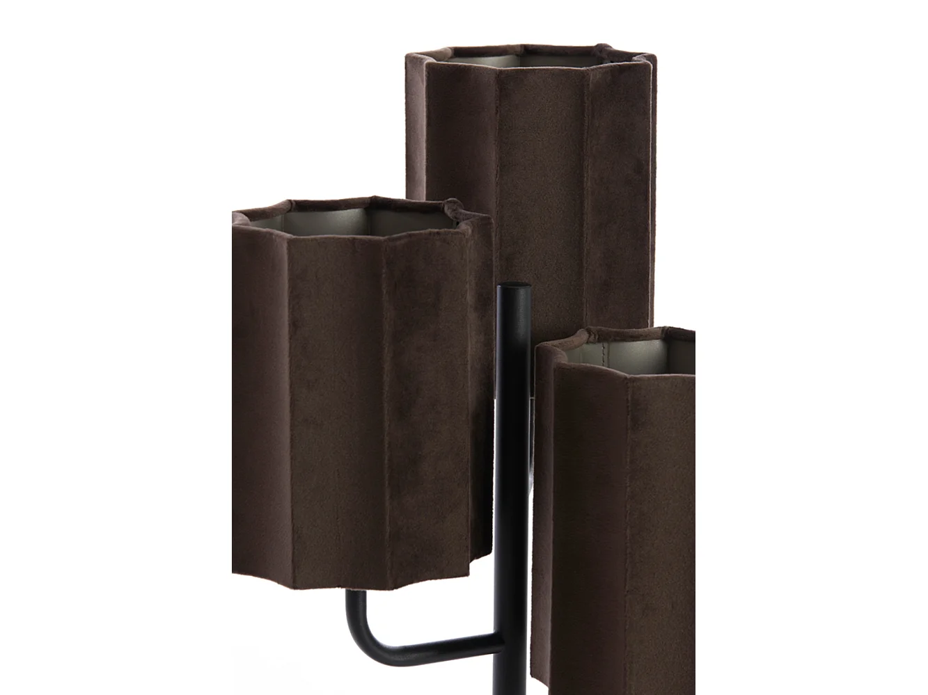 Lampe de table EDISA - Ø34x61cm - Marron