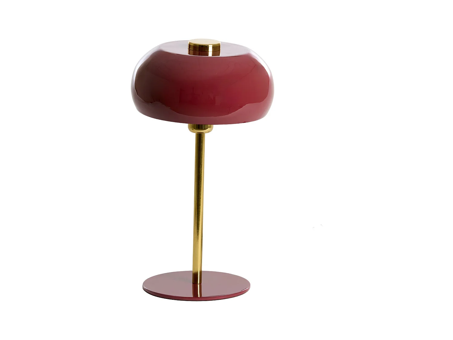 Lampe de table SURIN - Ø23x40cm - Rouge