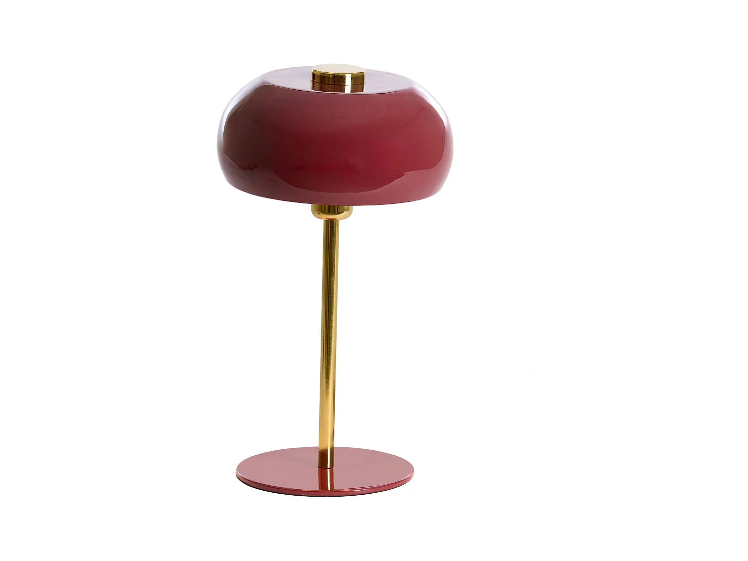 Lampe de table SURIN - Ø23x40cm - Rouge