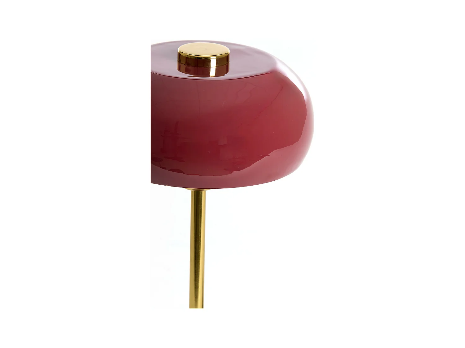 Lampe de table SURIN - Ø23x40cm - Rouge