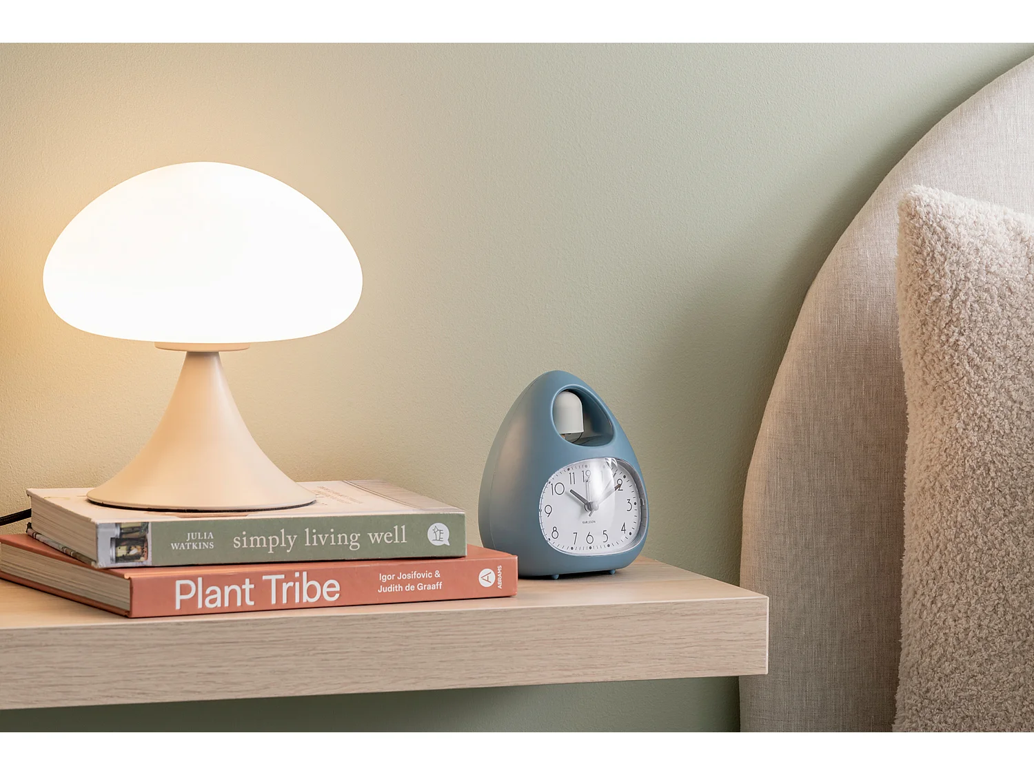 Lampe de table Hongo - Gris chaud