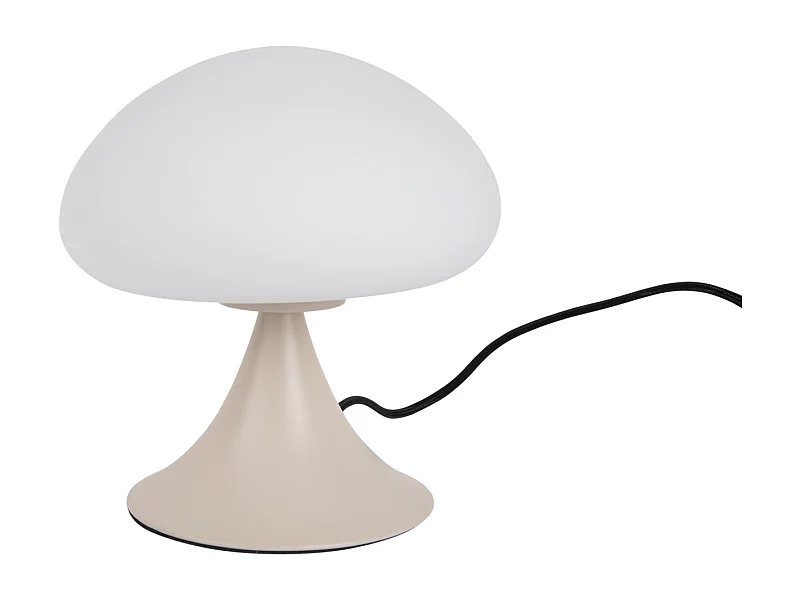 Lampe de table Hongo - Gris chaud