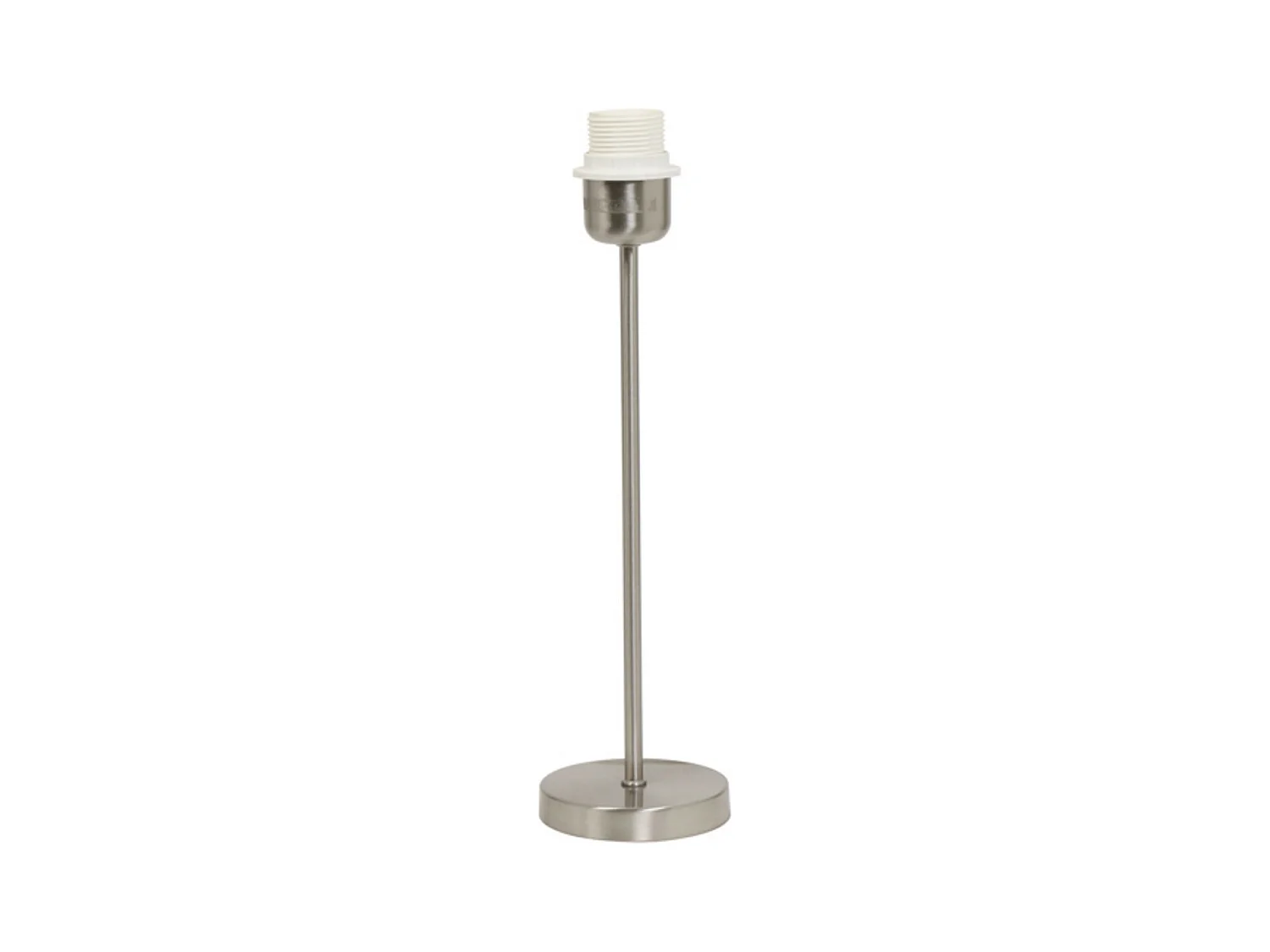 Pied de lampe HOUSTON - Ø10x38cm - Argent
