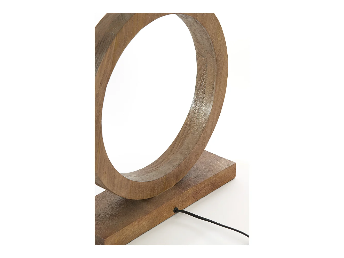 Pied de lampe TINAR - 41x13x55cm - Marron