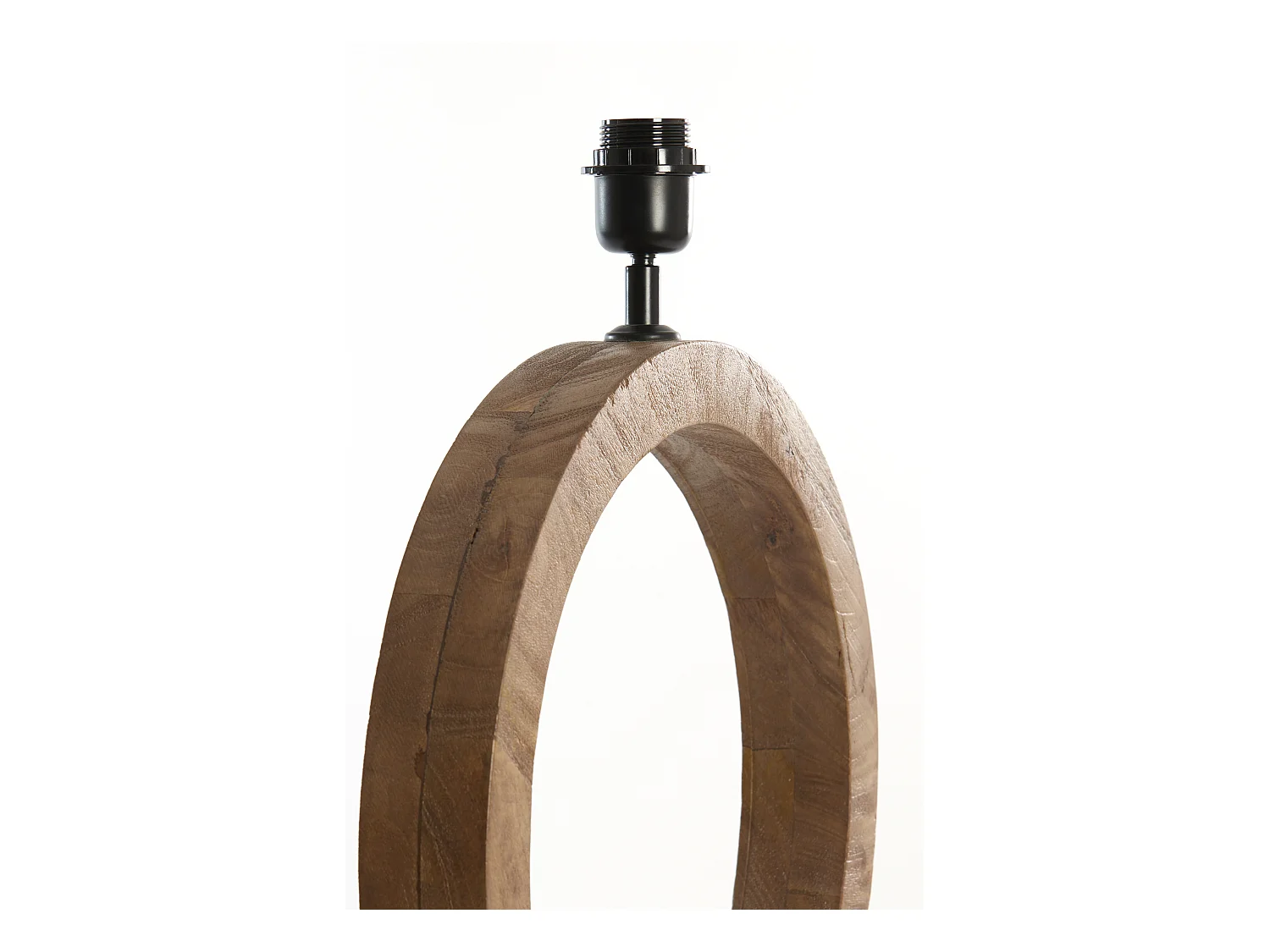 Pied de lampe TINAR - 41x13x55cm - Marron