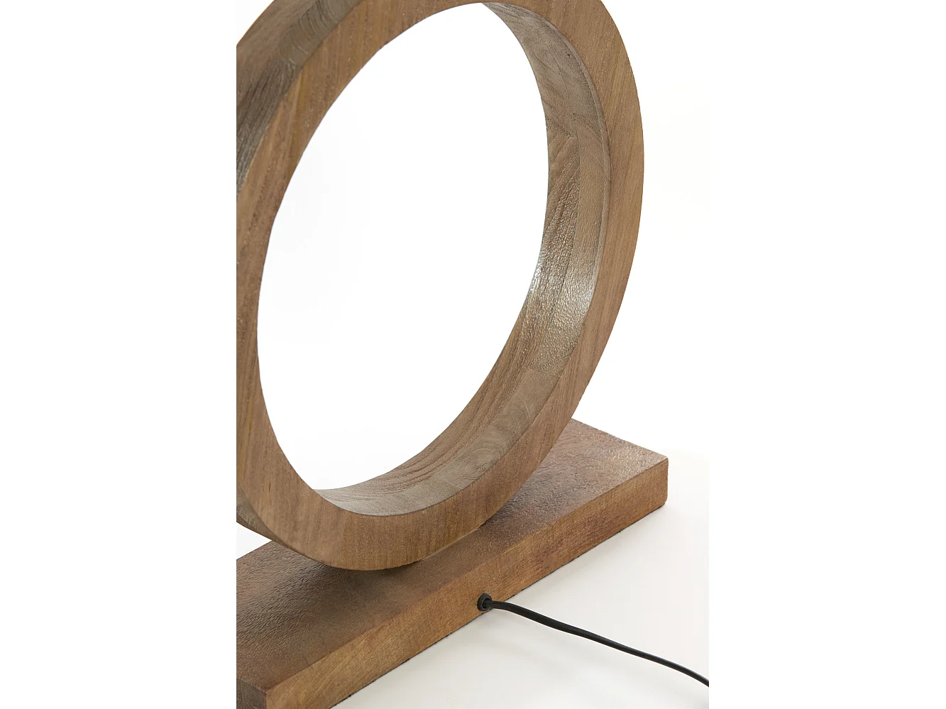 Pied de lampe TINAR - 41x13x55cm - Marron