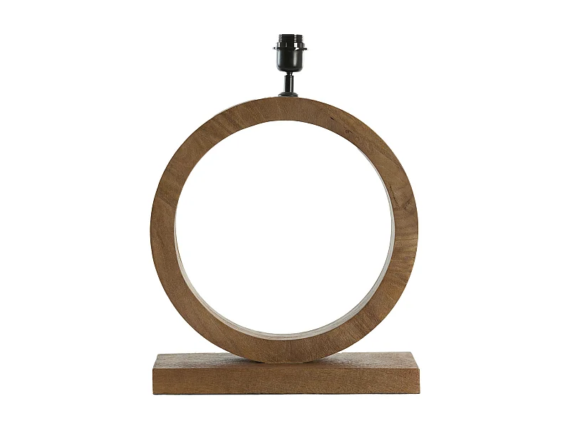 Pied de lampe TINAR - 41x13x55cm - Marron