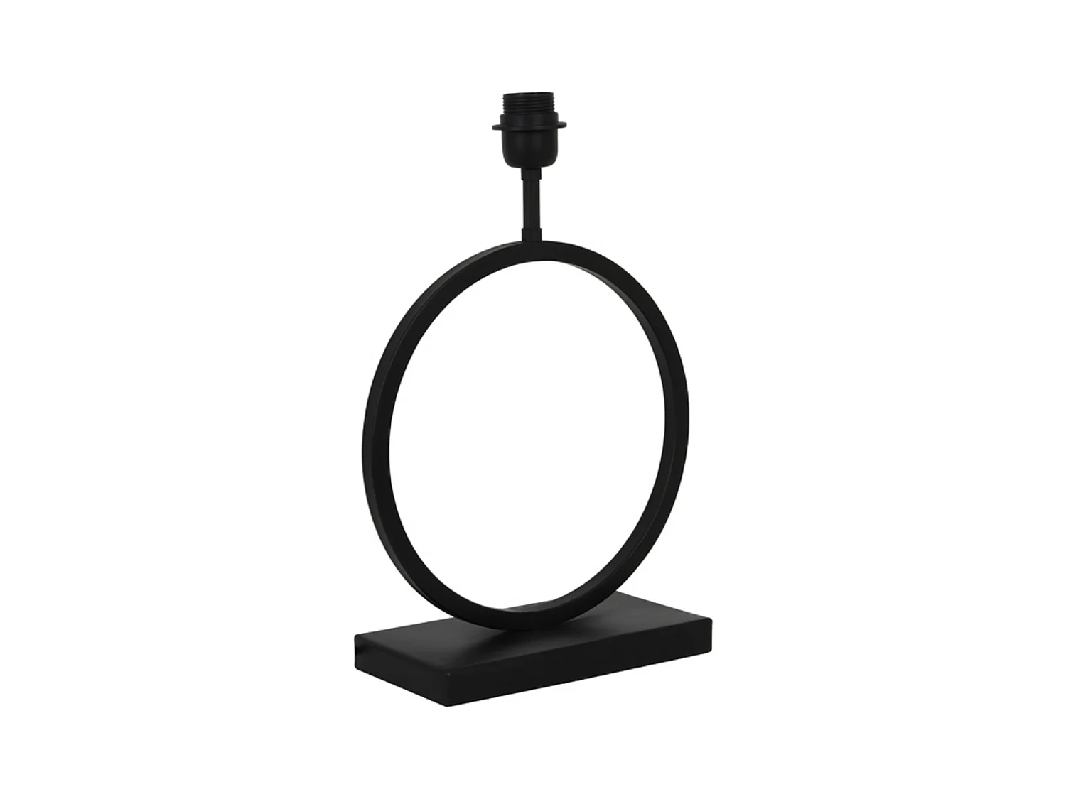 Lampvoet LIVA - 30x12.5x42cm - Zwart