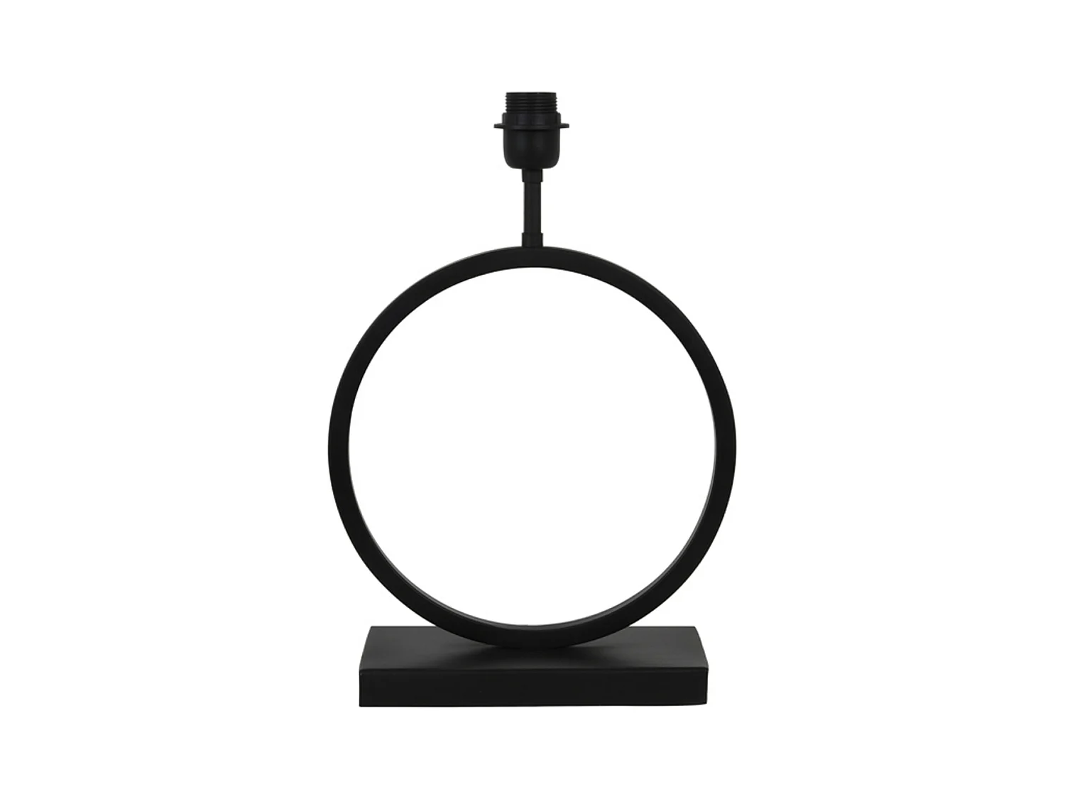 Pied de lampe LIVA - 30x12,5x42cm - Noir