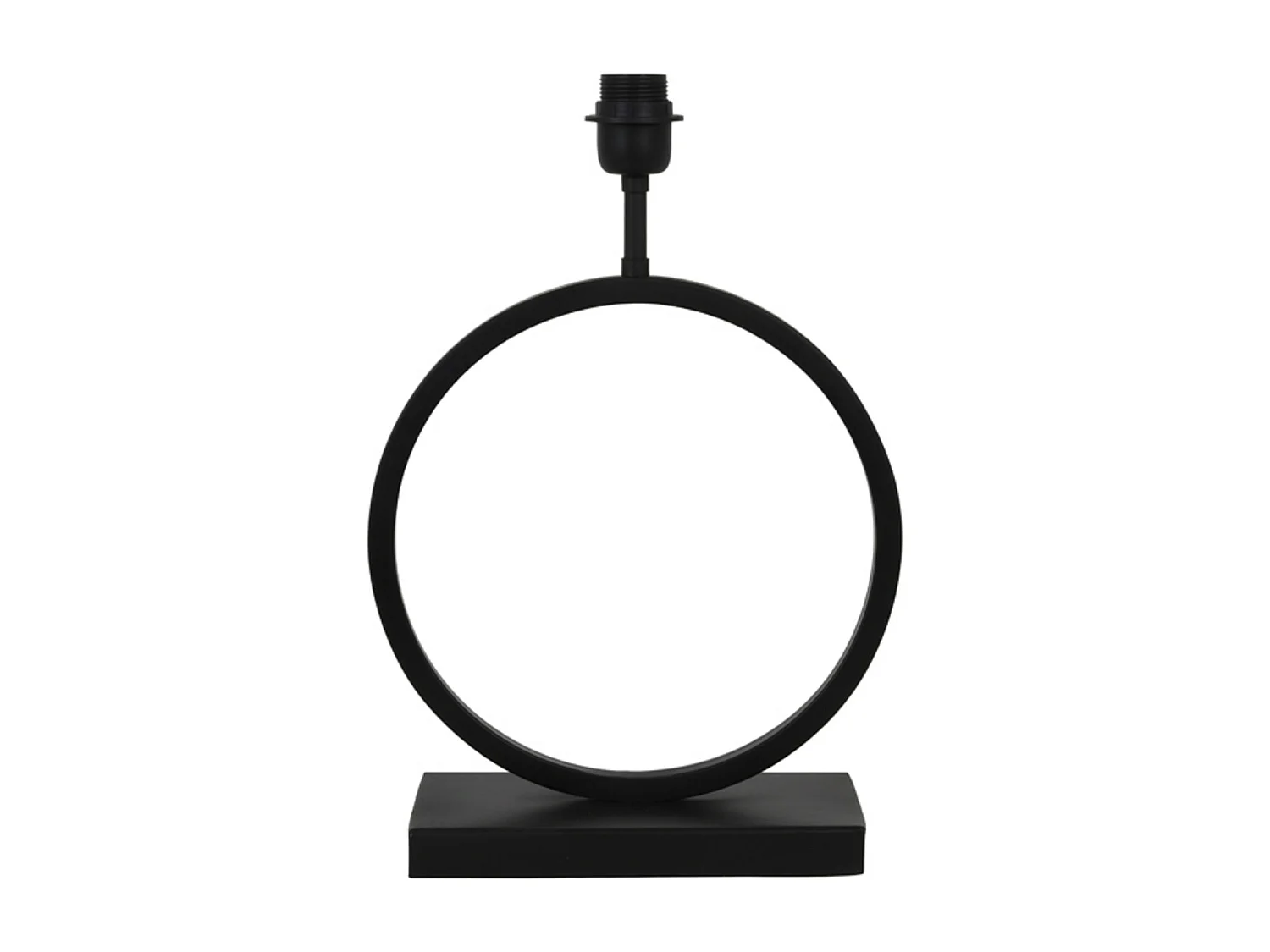 Pied de lampe LIVA - 30x12,5x42cm - Noir