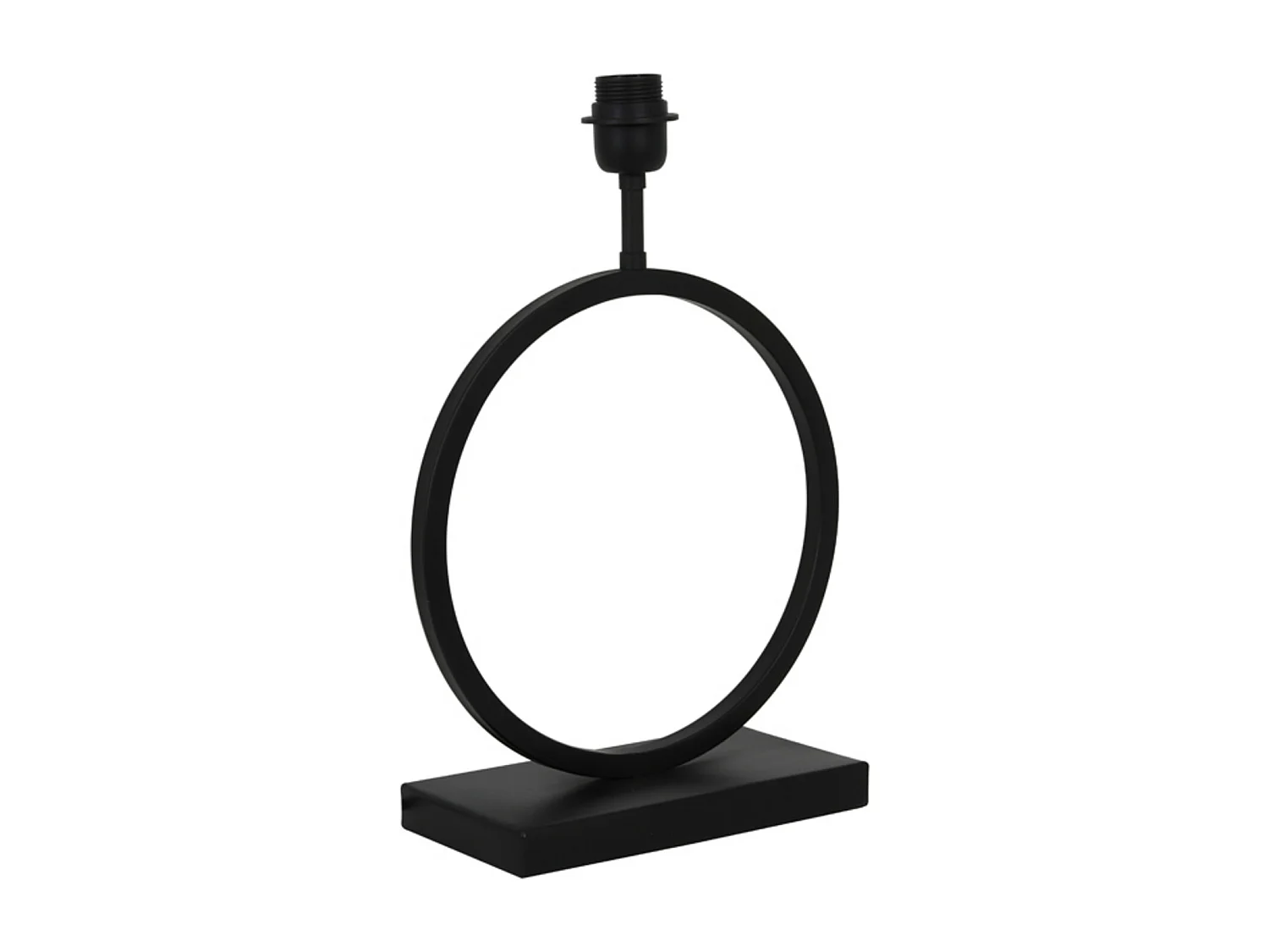 Pied de lampe LIVA - 30x12,5x42cm - Noir