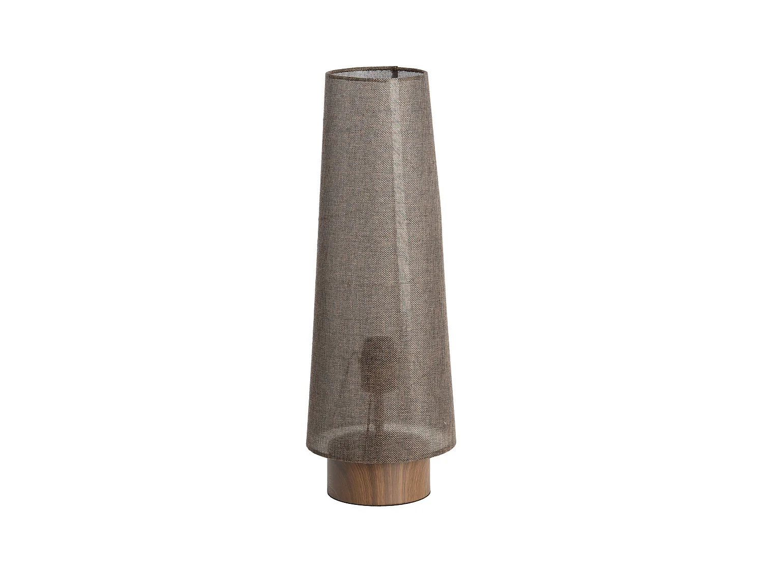 Lampe de table HOWIE - Ø19x52,5cm - Marron