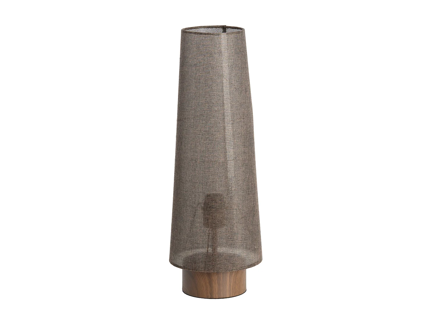 Lampe de table HOWIE - Ø19x52,5cm - Marron