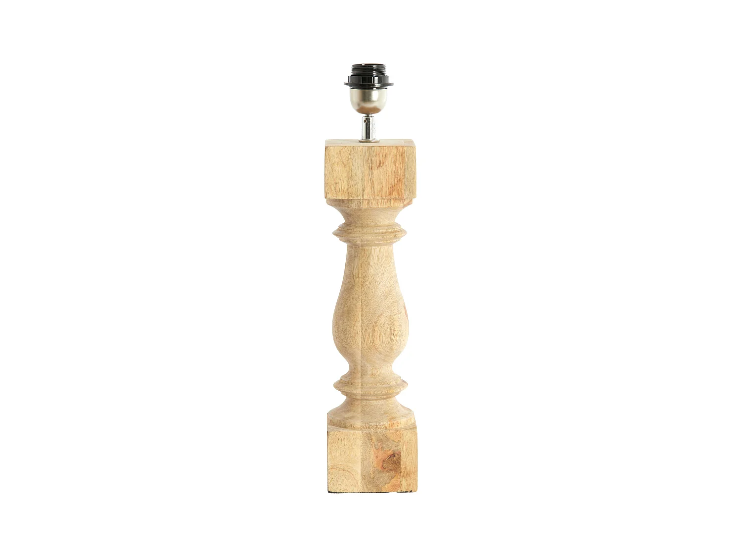 Lampensockel CUMANI - Ø10x47cm - Braun