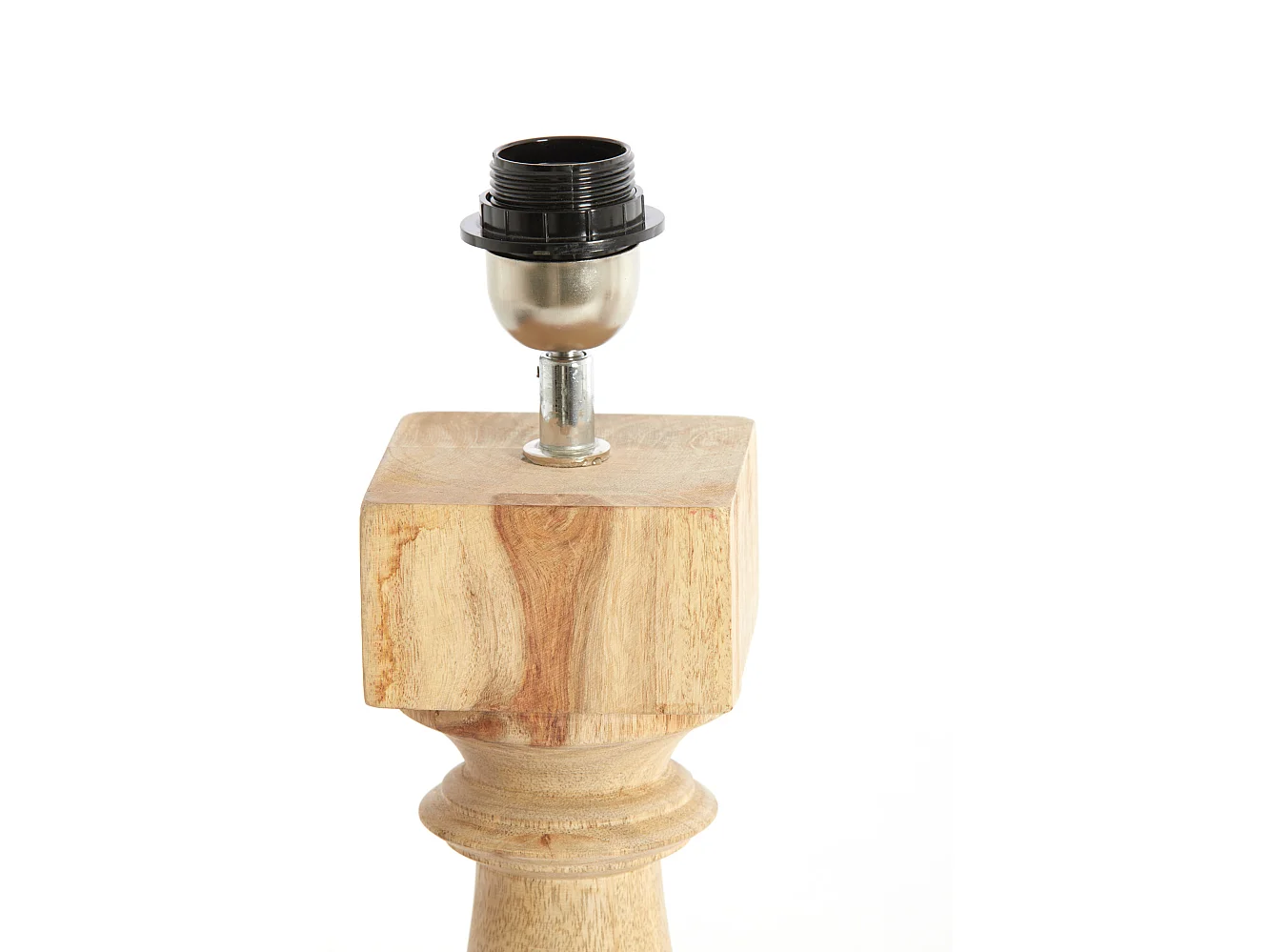 Pie de lámpara CUMANI - Ø10x47cm - Marrón