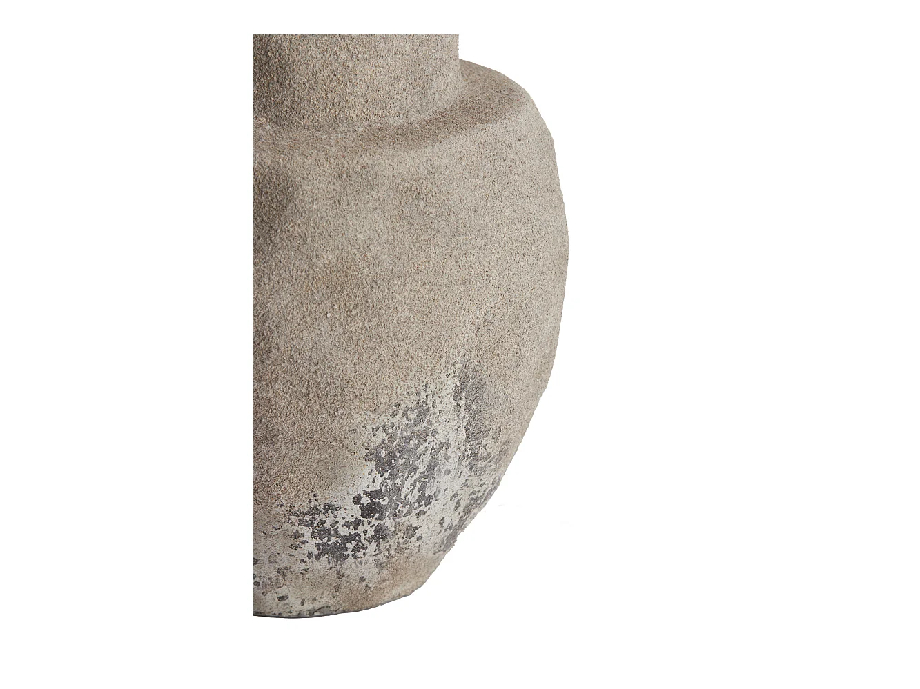 Lampensockel LEZAMA - Ø27,5x48cm - Grau