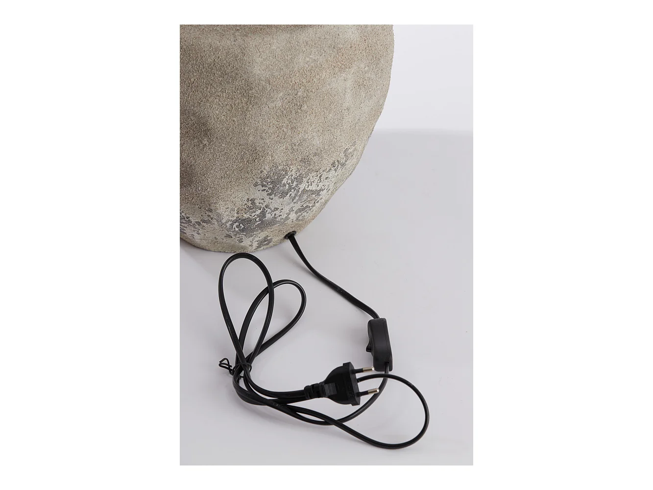 Lampensockel LEZAMA - Ø27,5x48cm - Grau